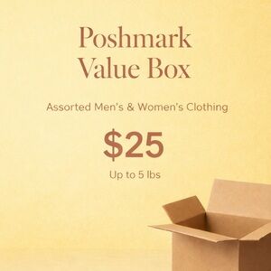 Assorted mystery Clothing Bundle for sale 📦 💰. Only $25 to add to your closet.